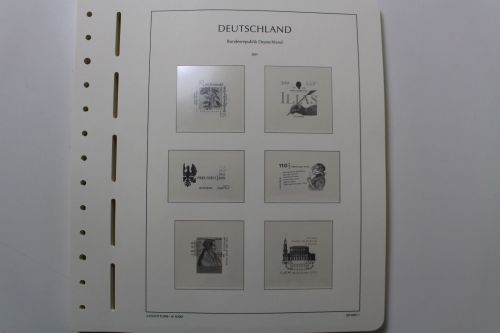 Leuchtturm, Deutschland (BRD) Eckrandstücke 2001-2004, SF-System