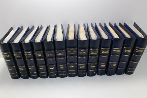 Deutschland (BRD) Ersttagsblätter-Sammlung von 1996-2007 in Post-Alben