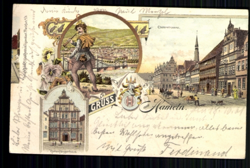 Hameln, Rattenfänger, Osterstrasse