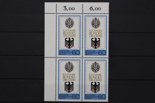 Berlin, MiNr. 598 Viererblock Ecke links oben, postfrisch