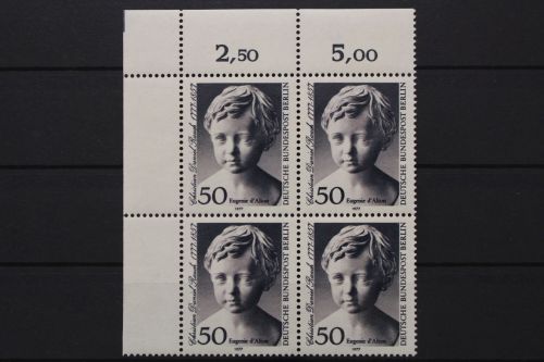 Berlin, MiNr. 541 Viererblock Ecke links oben, postfrisch