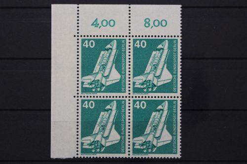 Berlin, MiNr. 498 Viererblock Ecke links oben, postfrisch