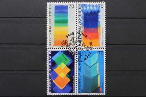 Liechtenstein, MiNr. 1167-1170 Viererblock, gestempelt