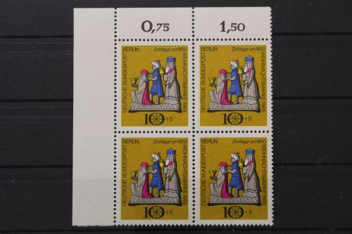 Berlin, MiNr. 352 Viererblock Ecke links oben, postfrisch