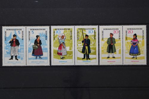 DDR, Michel Nr. 1074-1079 ZD, gestempelt