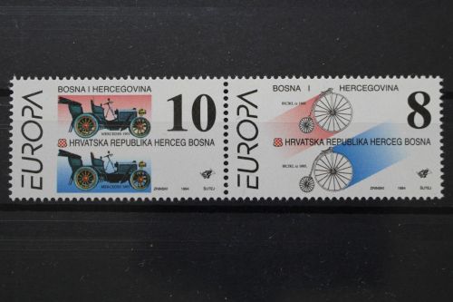 Kroatische Republik (Mostar), MiNr. 17-18 Paar, postfrisch