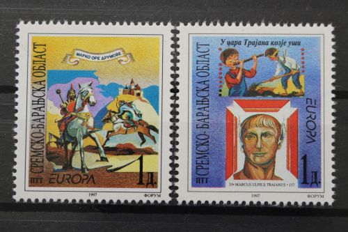 Kroatische Republik (Mostar), MiNr. 81-82, postfrisch