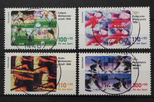 Deutschland (BRD), MiNr. 1968-1971 zentrisch Potsdam, EST