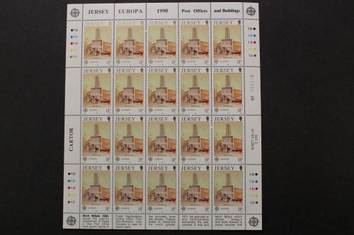 Jersey, MiNr. 509 Bogen (20), postfrisch