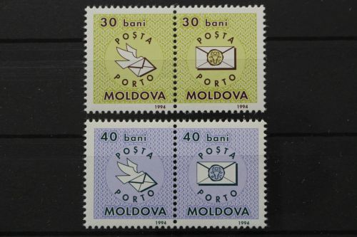Moldawien, MiNr. 1-2 Porto Paar, postfrisch