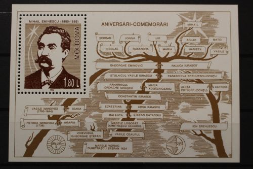 Moldawien, MiNr. Block 10, postfrisch
