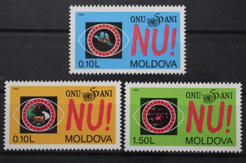 Moldawien, MiNr. 184-186, postfrisch