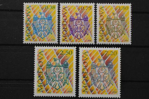 Moldawien, MiNr. 121-125, postfrisch