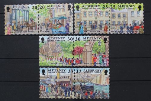Alderney, MiNr. 121-128, postfrisch