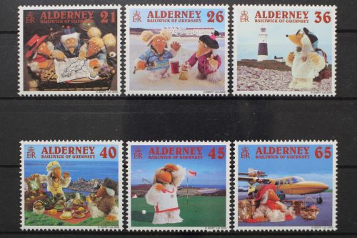 Alderney, MiNr. 151-156, postfrisch