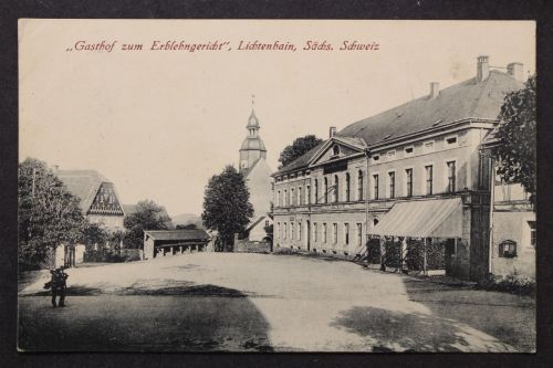 Lichtenhain, Sächsische Schweiz, Gasthof zum Erblehngericht