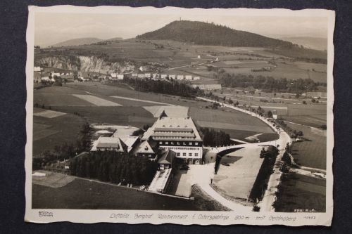Altenberg Erzgebirge, Berghof Raupennest mit Geisingberg