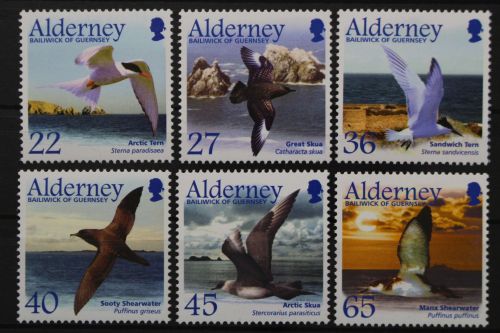 Alderney, MiNr. 212-217, postfrisch