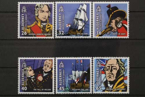 Alderney, MiNr. 253-258, postfrisch