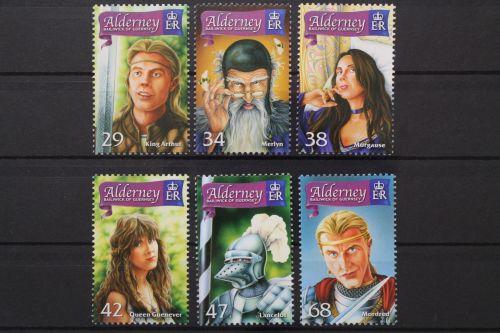 Alderney, MiNr. 266-271, postfrisch