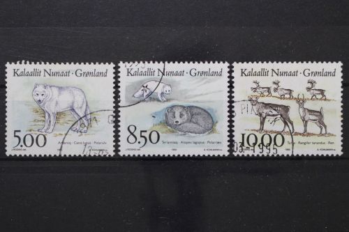 Grönland, MiNr. 239-241, gestempelt