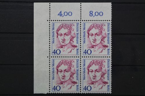 Berlin, MiNr. 788 Viererblock Ecke links oben, postfrisch