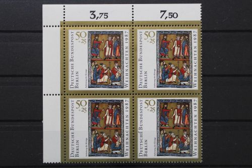 Berlin, MiNr. 797 Viererblock Ecke links oben, postfrisch