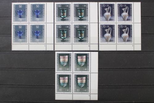 Berlin, MiNr. 765-768 Viererblock Ecke re. unten FN 1, postfrisch