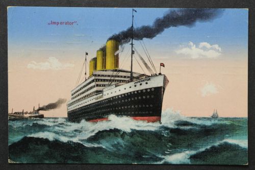 Imperator - Passagierschiff auf See