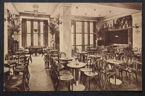 Dresden, Cafe Blesch am Hauptbahnhof, Prager Strasse