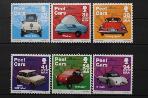 Isle of Man, Auto, MiNr. 1307-1312, postfrisch