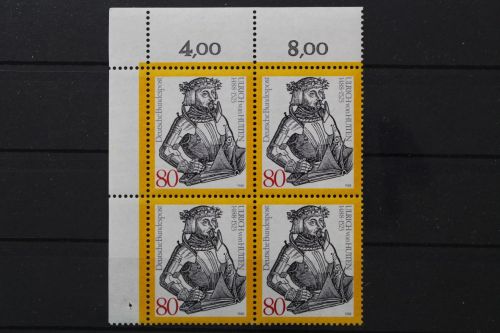 Deutschland, MiNr. 1364 Viererblock Ecke links oben, postfrisch