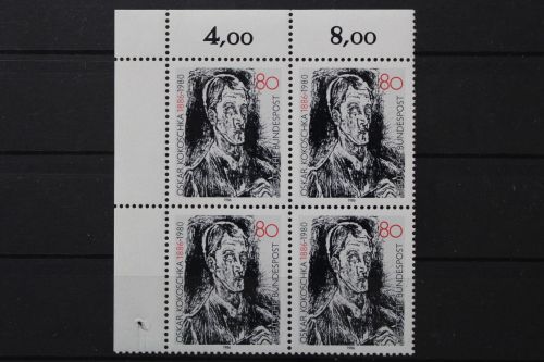 Deutschland, MiNr. 1272 Viererblock Ecke links oben, postfrisch