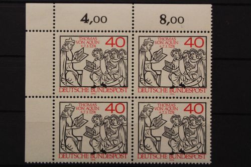 Deutschland, MiNr. 795 Viererblock Ecke links oben, postfrisch