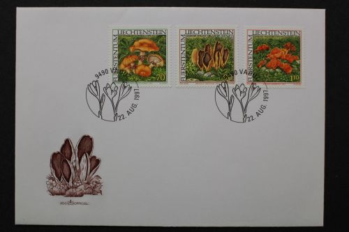 Liechtenstein, MiNr. 1152-1154, FDC