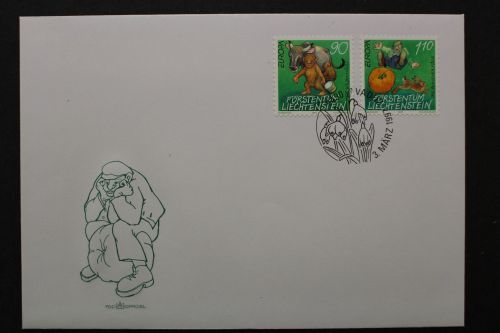 Liechtenstein, MiNr. 1145-1146, FDC