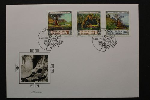 Liechtenstein, MiNr. 1138-1140, FDC