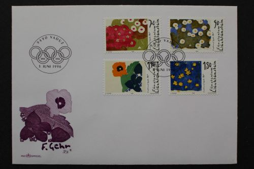 Liechtenstein, MiNr. 1132-1135, FDC