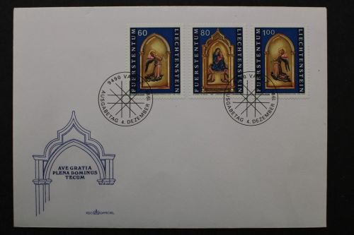 Liechtenstein, MiNr. 1120-1122, FDC