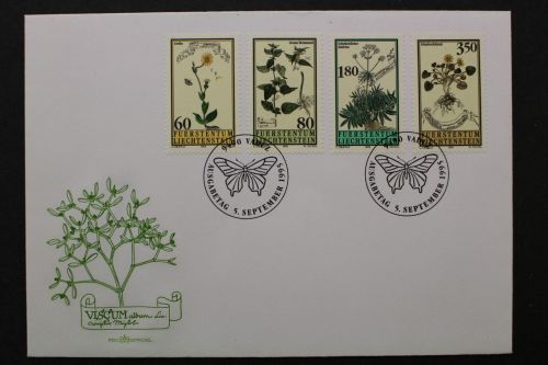 Liechtenstein, MiNr. 1116-1119, FDC