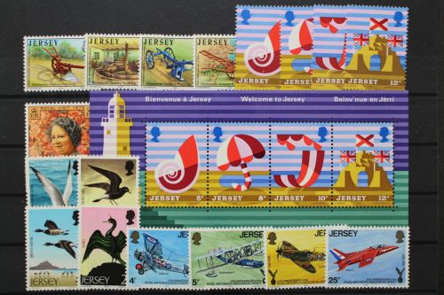 Jersey, MiNr. 114-130 Jahrgang 1975, postfrisch