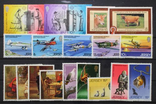 Jersey, MiNr. 192-211 Jahrgang 1979, postfrisch