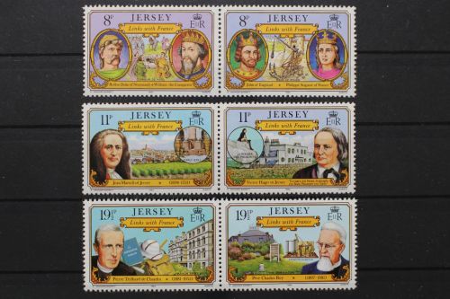 Jersey, MiNr. 282-287 Paare, postfrisch