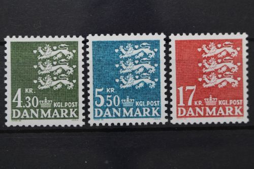 Dänemark, MiNr. 796-798, postfrisch