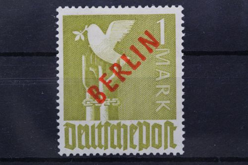 Berlin, MiNr. 33, Falz