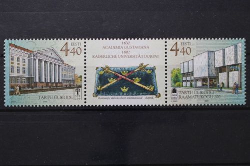 Estland, MiNr. 435-436 Dreierstreifen, postfrisch