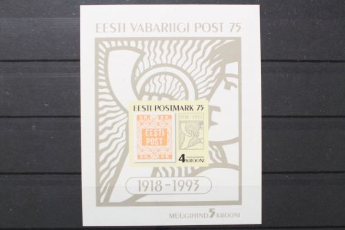 Estland, MiNr. Block 5, postfrisch