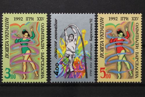 Ukraine, MiNr. 83-85, postfrisch