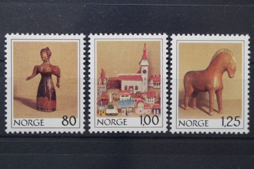 Norwegen, MiNr. 787-789, postfrisch