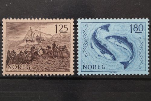 Norwegen, MiNr. 751-752, postfrisch